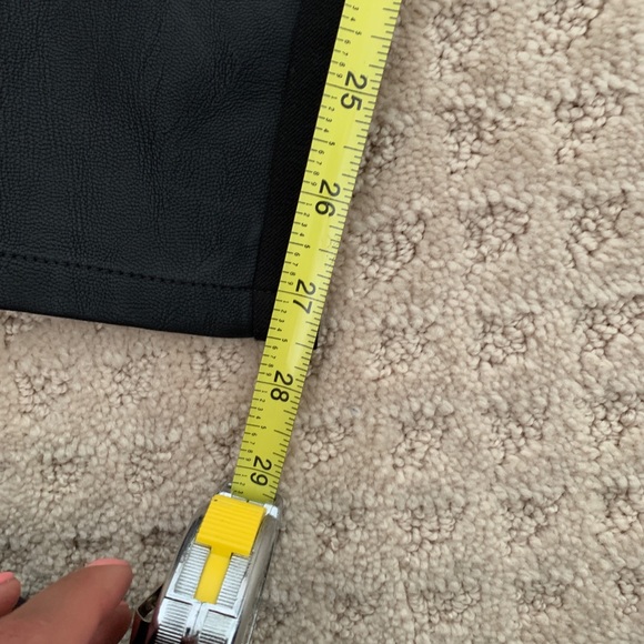 Banana republic Sloan pants with leather - Picture 3 of 3